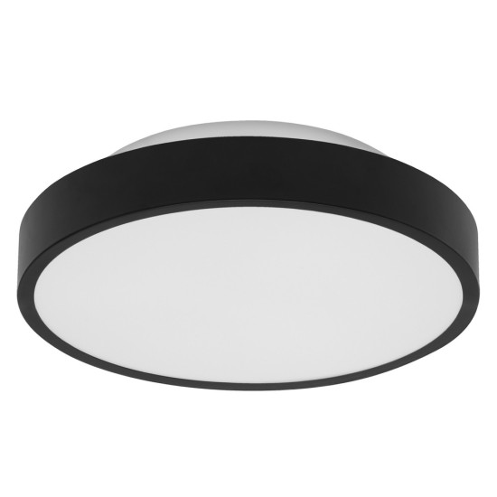 LEDVANCE SMART+ Orbis LED Deckenleuchte 35cm 28W Tunable White Backlight schwarz