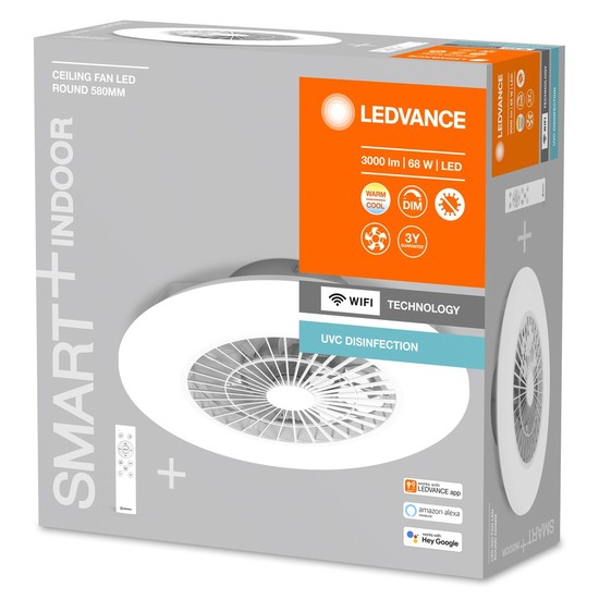 LEDVANCE SMART+ LED UVC Leuchte zur Desinfektion mit UV-Licht 68W Tunable White + Fernbedienung