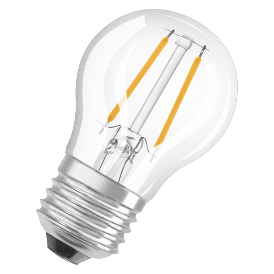 OSRAM LED Lampe Superstar Plus E27 Filament 3,4W 470lm neutralweiss 4000K dimmbar 90Ra wie 40W 4058075603097