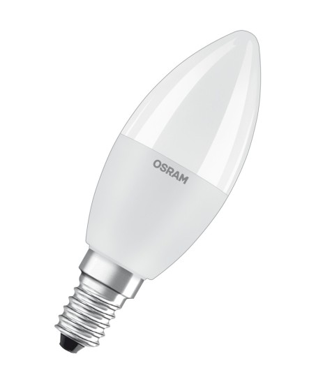 OSRAM LED Lampe STAR CLASSIC E14 4,9W 470Lm warmweiss 2700K dimmbar wie 40W