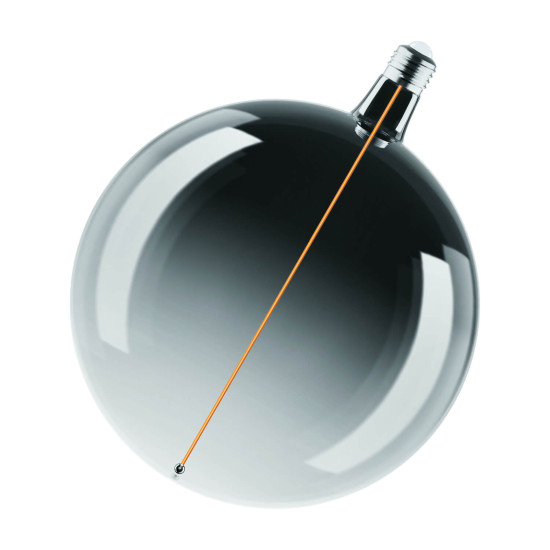 OSRAM LED Lampe VINTAGE 1906 DECORATIVE BULB WITH Filament-MAGNETIC STYLE 4.8W 818 Smoke E27 Dimmbar Warmweiss 4058075836501