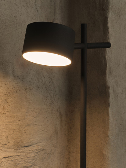 OSRAM LED Stehleuchte Decor Kyoto Floor 12W 930 TOUCH DIM Black Dimmbar 4058075846661