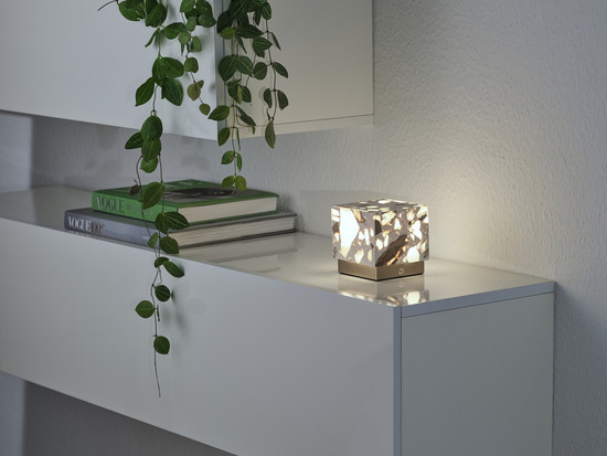 OSRAM LED Tischleuchte Decor Gleam Table 2W Touch CCT DIM White Dimmbar Warmweiß/Kaltweiß 4058075846821