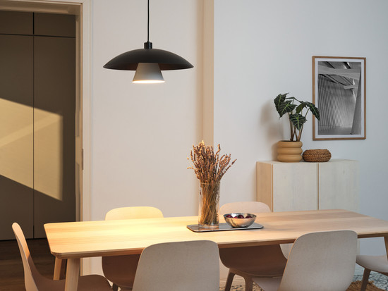 OSRAM Pendelleuchte Decor Flying Mushroom Pendant Pendant E27 Black 4058075846968