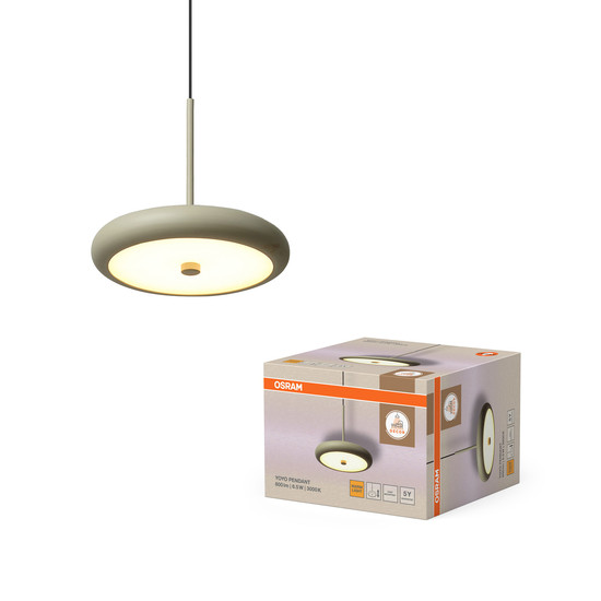 OSRAM LED Pendelleuchte Decor Yoyo Pendant Pendant 6.5W 830 Beige Warm weiß 4058075846982