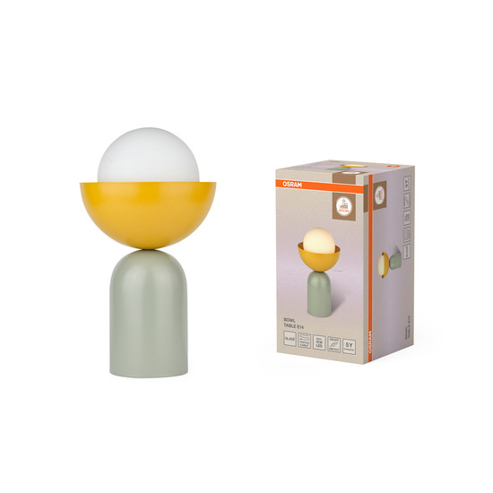 OSRAM Tischleuchte Decor Bowl Table E14 Table E14 Green 4058075847040