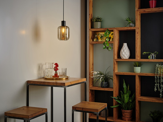 OSRAM Pendelleuchte Decor Firefly Pendant E27 Black 4058075847088