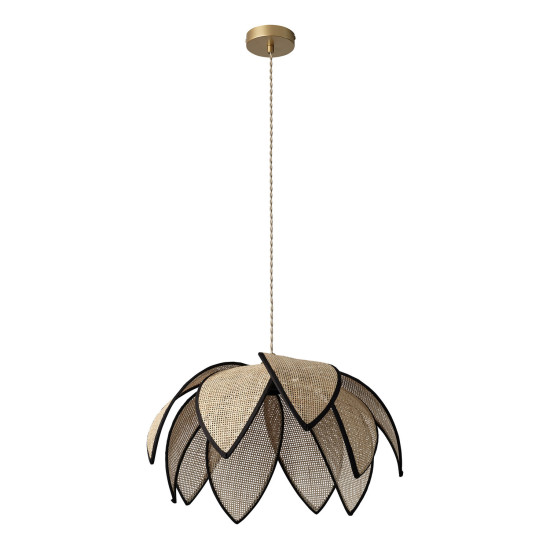OSRAM Pendelleuchte Decor Rattan Lotus Pendant 480 E27 Brown 4058075847248