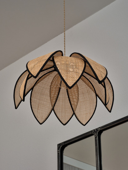 OSRAM Pendelleuchte Decor Rattan Lotus Pendant 480 E27 Brown 4058075847248