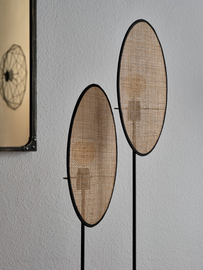 OSRAM Stehleuchte Decor Rattan Dandelion Floor 2XE27 Brown 4058075847286