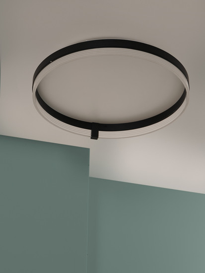 OSRAM LED Deckenleuchte Decor Circle Ceiling 500 32W CLICKCCT Black Warm weiß,Kalt weiß,Kaltes Tageslicht 4058075847323