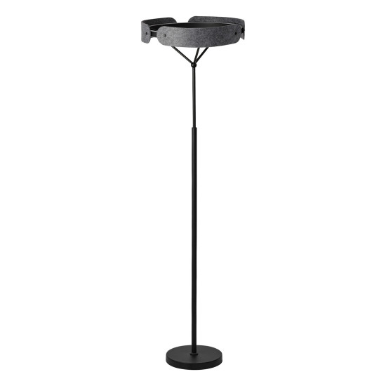 OSRAM LED Stehleuchte Decor Curve Felt Floor 33W 830 Dark Grey Warm weiß 4058075847644