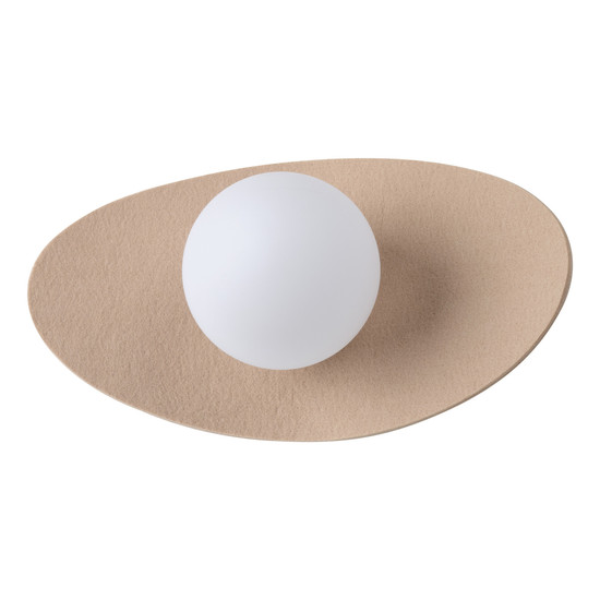 OSRAM Wandleuchte Decor Pearl Wall 1XG9 Beige 4058075847668