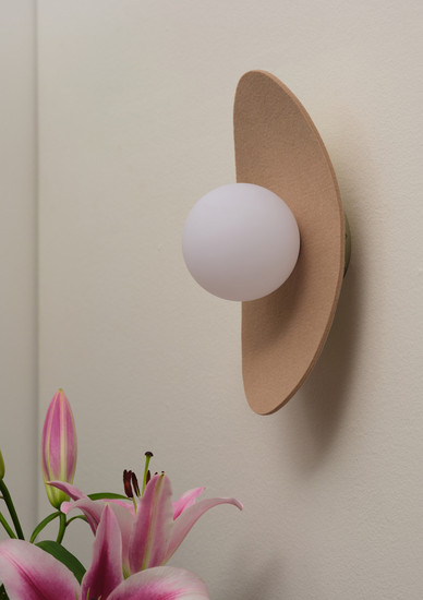 OSRAM Wandleuchte Decor Pearl Wall 1XG9 Beige 4058075847668