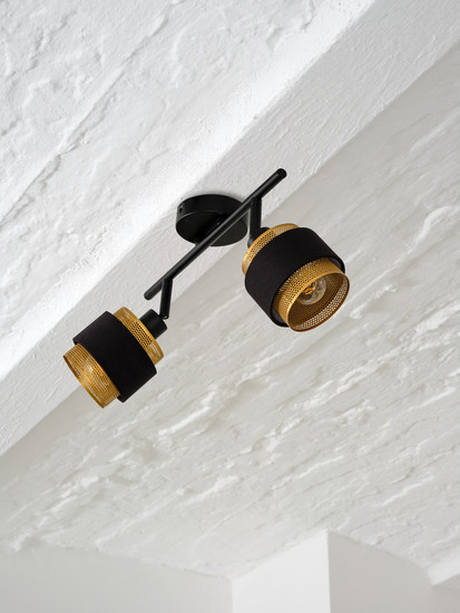 OSRAM LED Strahler Decor Spot Hornet 2X2.8W 827 E14 Black Warm weiß 4058075847767