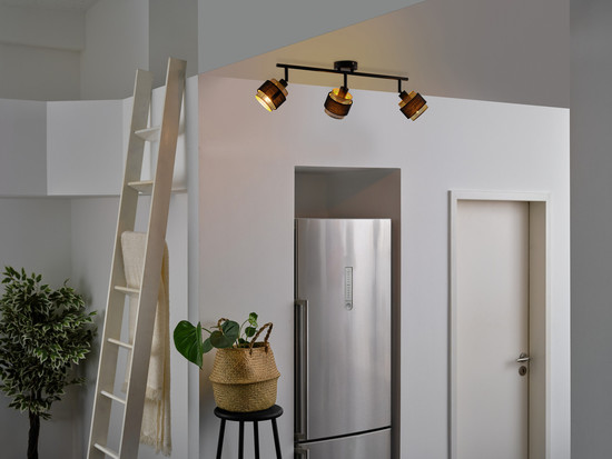 OSRAM LED Strahler Decor Spot Hornet 3X2.8W 827 E14 Black Warm weiß 4058075847781