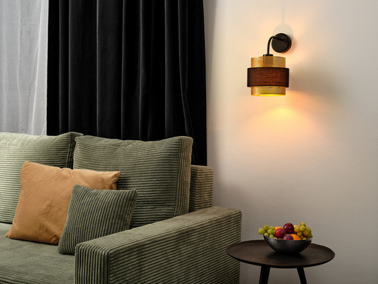 OSRAM Wandleuchte Decor Hornet Wall 1XE27 Black 4058075847828