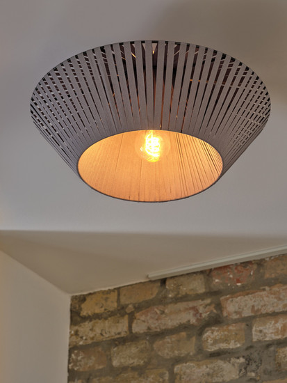 OSRAM Deckenleuchte Decor Stripes Ceiling 1XE27 Dark Grey 4058075848085