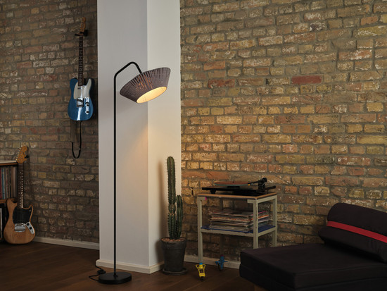 OSRAM Stehleuchte Decor Stripes Floor 1XE27 Dark Grey 4058075848122