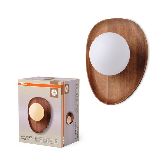 OSRAM Tischleuchte Decor Acacia Nest Table 1xG9 Brown 4058075848146