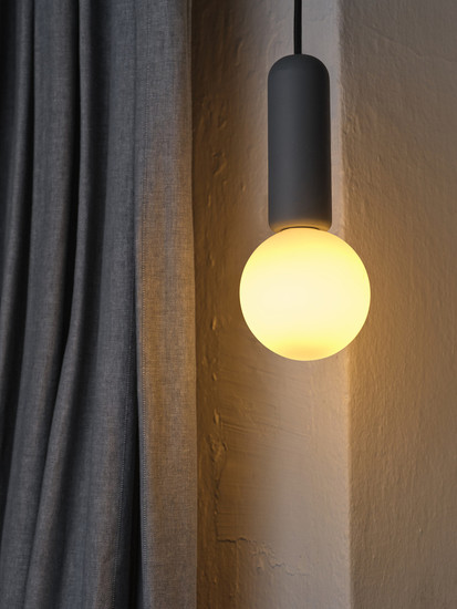 OSRAM Pendelleuchte Decor Concrete Mic Pendant 1XG9 Dark Grey 4058075848320