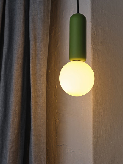 OSRAM Pendelleuchte Decor Concrete Mic Pendant 1XG9 Green 4058075848405