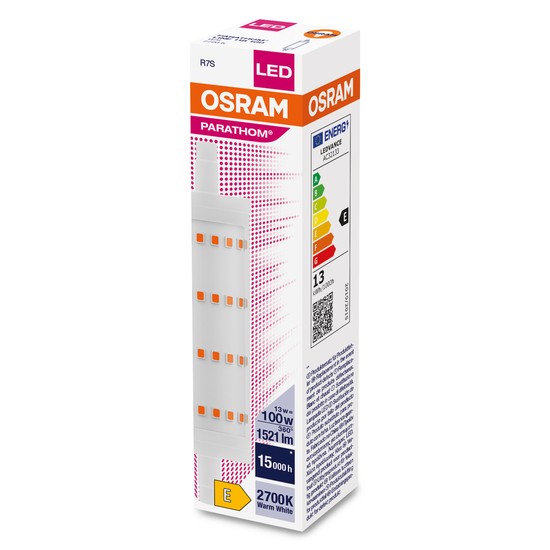 OSRAM LED Stablampe Parathom 118mm R7s 13W 1521lm warmweiss 2700K 4099854064937 wie 100W
