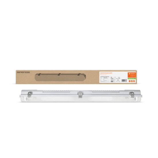LEDVANCE Feuchtraumleuchte G13 Damp Proof Housing 1fach 68x7cm IP65 4099854117893