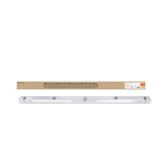 LEDVANCE Feuchtraumleuchte G13 Damp Proof Housing 2fach 128x10cm IP65 4099854117992