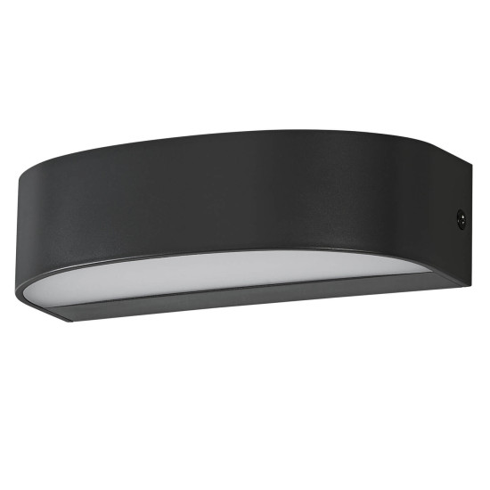 LEDVANCE LED Außenleuchte Endura Style IP65 Wall Ilay Dark Gray Warmweiss 4099854217500