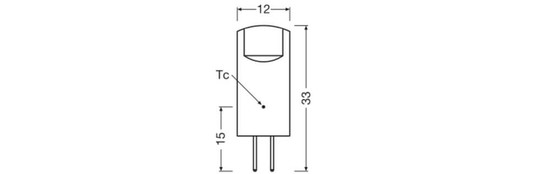 LEDVANCE LED Lampe G4 Pin 320° P 1.5W 200lm Warmweiss 2700K wie 20W 4099854248603