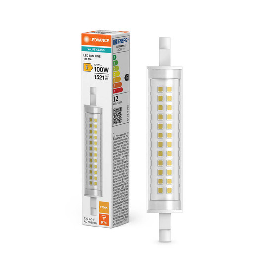 LEDVANCE LED Lampe R7s Slim Line 300° P 12W 1521lm Warmweiss 2700K wie 100W 4099854267680