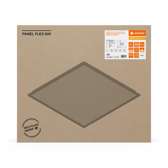 LEDVANCE LED Panel PL Flex S DALI 60x60cm Power Select 30W-25W-21W-17W Neutralweiss 4000K IP40 4099854276507