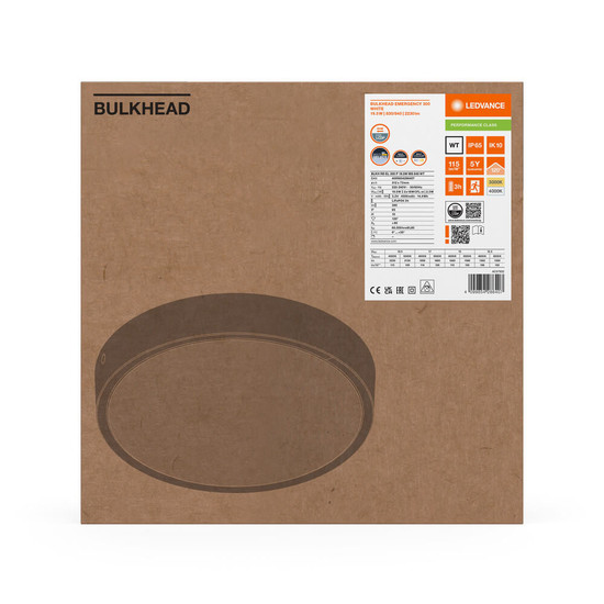 LEDVANCE LED Deckenleuchte Bulkhead ⌀31cm 19.5W-17W-15W-12.5W warm-/neutralweiss 3000/4000K CCT IP65 4099854286407