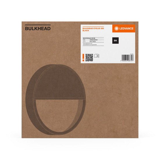 LEDVANCE Zubehör Bulkhead Round Eyelid 300BK RD ⌀31cm 4099854286797