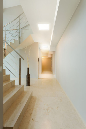 LEDVANCE LED Deckenleuchte Aufbaumontage Flat DALI 50x50cm Surface 27W-19W warm-/neutralweiss 3000/4000K CCT IP54 4099854292675