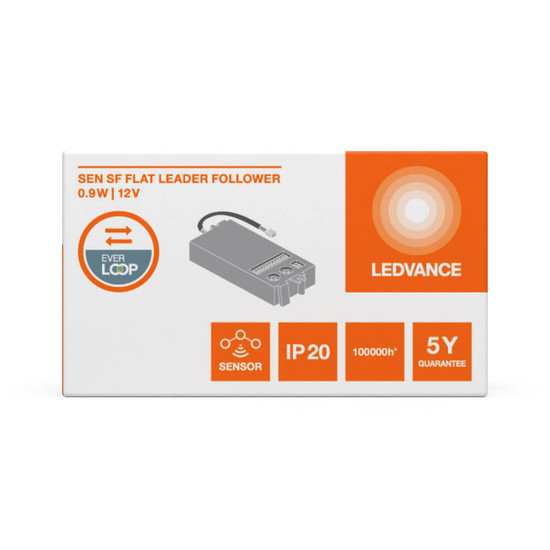 LEDVANCE Zubehör Surface Flat Sensor Leader Follower Aufbaumontage 9x4cm 4099854292897