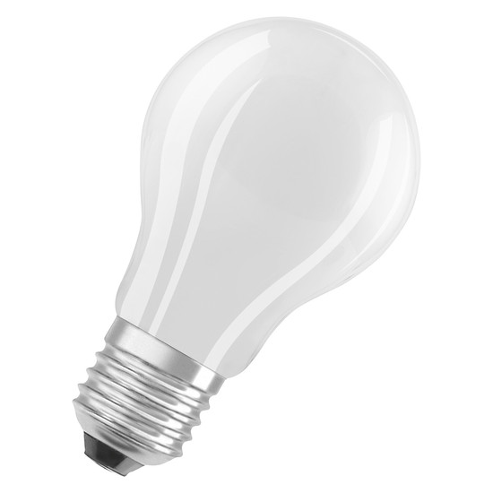 OSRAM LED Leuchtmittel LED LAMPS ENERGY CLASS A ENERGY EFFICIENCY Filament CLASSIC A 3.8W 827 Frosted E27 Warm weiß 4099854297632