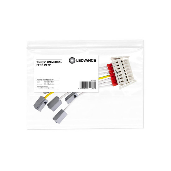 LEDVANCE Zubehör TruSys Universal Feed-IN 7P 16x5cm 4099854317361