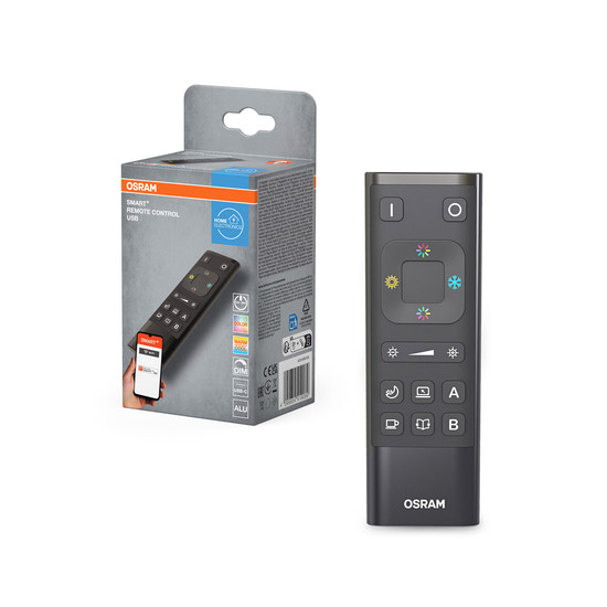 OSRAM Zubehör SMART+ WIFI REMOTE CONTROL USB-C USB Black 4099854419089
