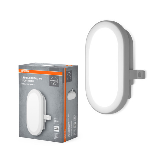 OSRAM LED Feuchtraumleuchte LED BULKHEAD 6W 4000K White Neutralweiss 4099854428715