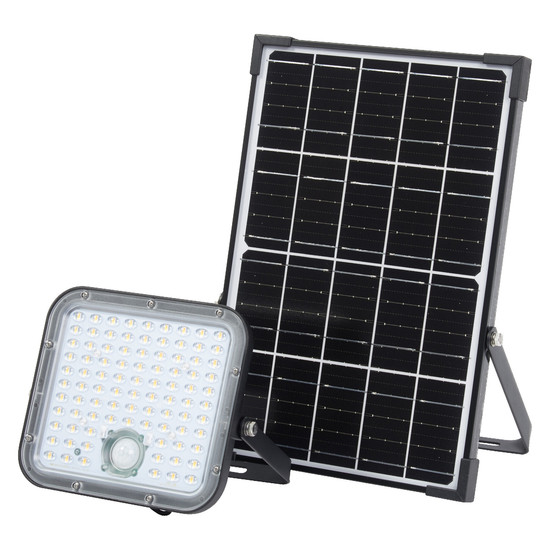 OSRAM LED Aussen-Strahler ENDURA FLOOD SPLIT SOLAR SENSOR 30W 840 Remote control Dimmbar Neutralweiss 4099854429439