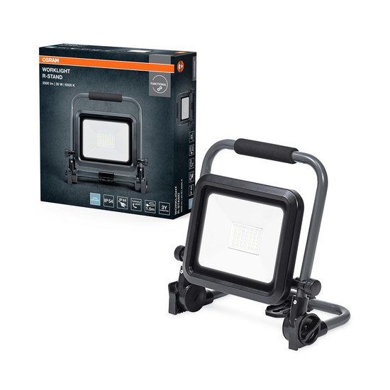 OSRAM LED Aussen-Strahler WORKLIGHTS VALUE R-STAND 30W 865 Kaltweiss 4099854430411