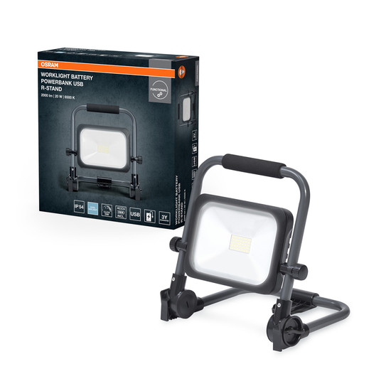 OSRAM LED Aussen-Strahler WORKLIGHTS VALUE BATTERY 20W 865 Dimmbar Kaltweiss 4099854430510