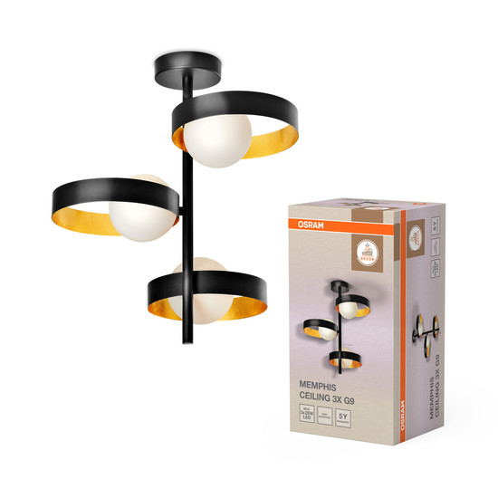 OSRAM Deckenleuchte Decor Memphis Ceiling 3 x G9 4099854440229
