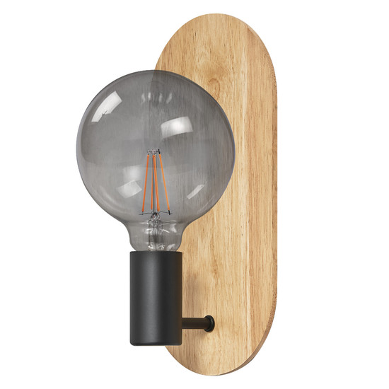 OSRAM Wandleuchte Decor Wood Wall E27 4099854440281
