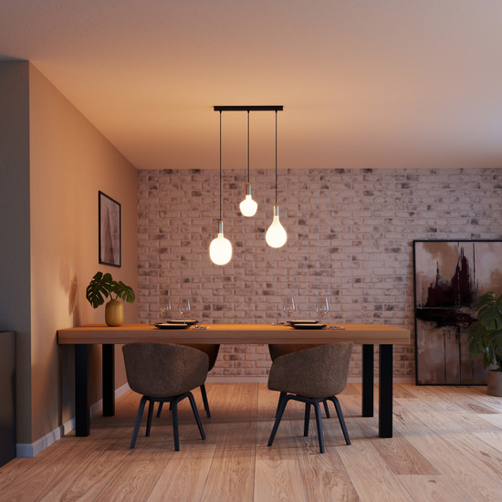 OSRAM Pendelleuchte Vintage 1906 PenduLum CANOPY Triple Canopy Linear 4099854442759