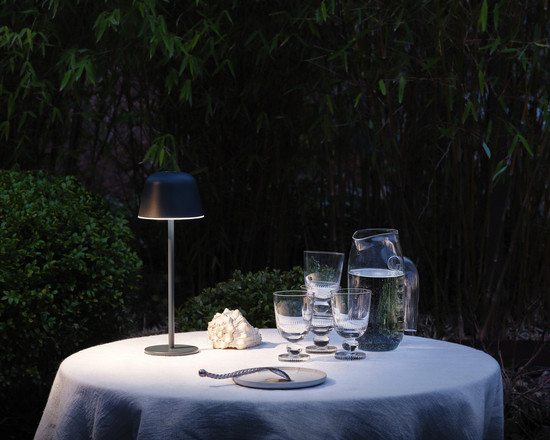 OSRAM LED Aussenleuchte Endura Style Table CCT USB Dark Gray Dimmbar Warm weiß,Kalt weiß,Kaltes Tageslicht 4099854445200