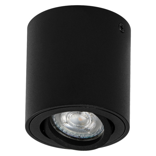 OSRAM Deckenleuchte LED SPOT SURFACE Round GU10 Black 4099854445965