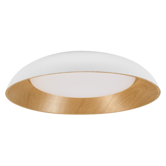 OSRAM LED Deckenleuchte Orbis Alva 505MM 36W 830 Click DIM White and Wood Decor Dimmbar Warm weiß 4099854446351